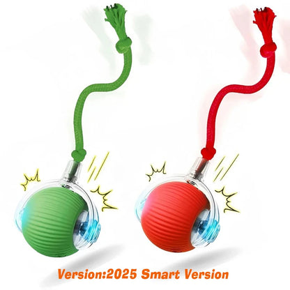 New Cat Interactive Ball Toy,Automatic Rolling Cat Ball Rechargeable,Smart Kitten Interactive Toy,Intelligent Balls Toy for Cat